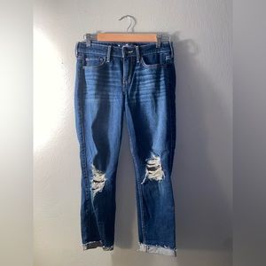 Hollister Distressed Low Rise Skinny Jean
